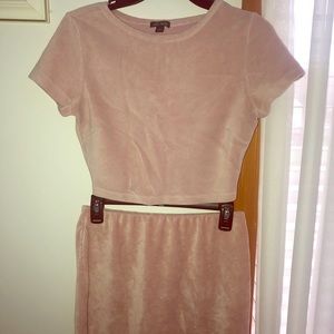 Velvet Two-Piece set